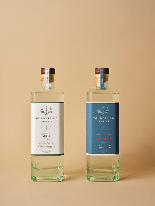 Wonderbird Spirits Gin Combo #2 : Dry Gin & No. 97 Magnolia Experimental Gin