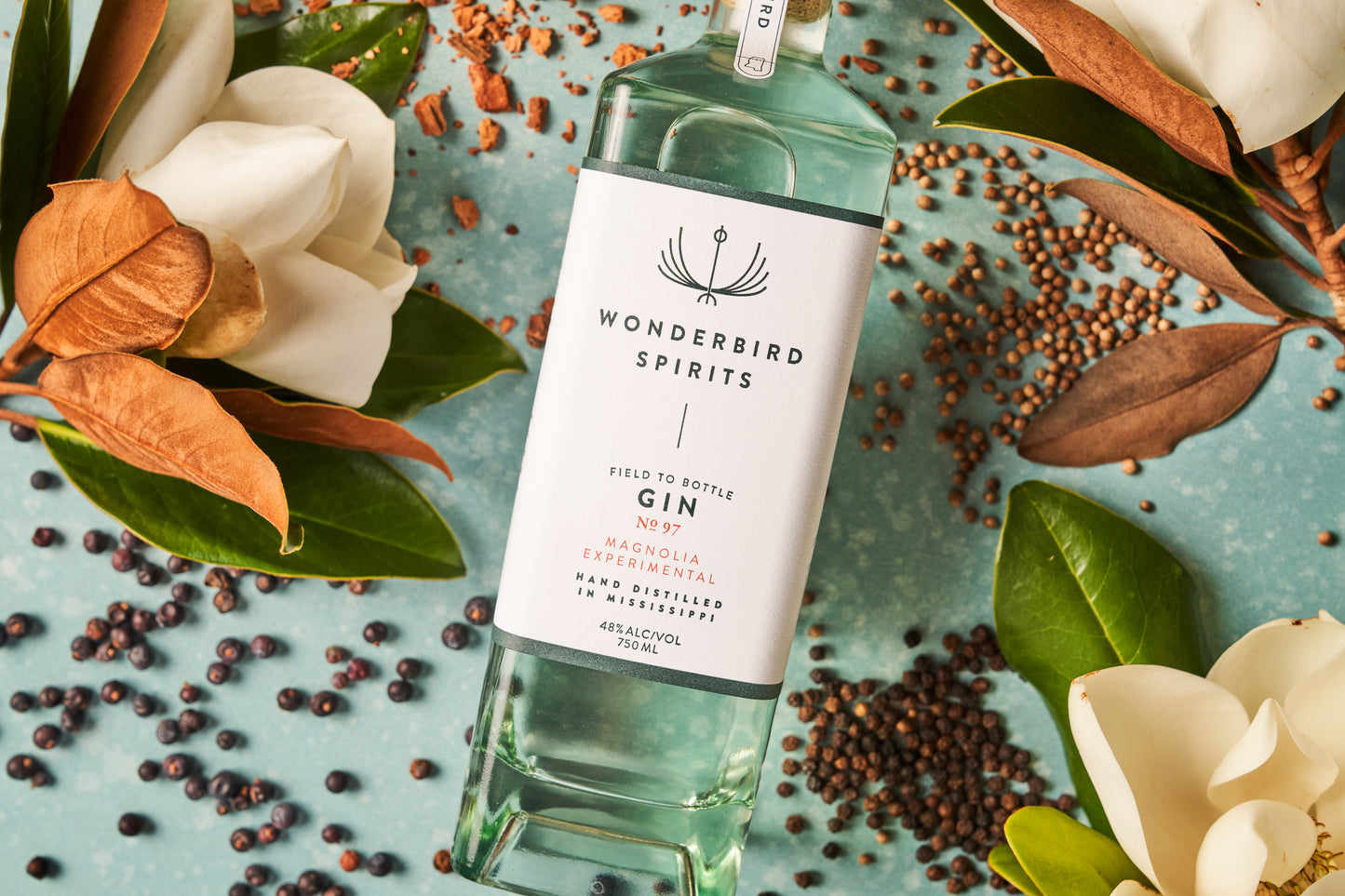 Wonderbird Spirits Gin Combo #2 : Dry Gin & No. 97 Magnolia Experimental Gin